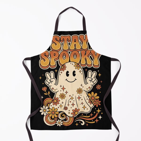Item preview, Retro Stay Spooky Halloween Peace Sign Ghost Shirt designed and sold by TeNovaStudio ⭐⭐⭐⭐⭐.