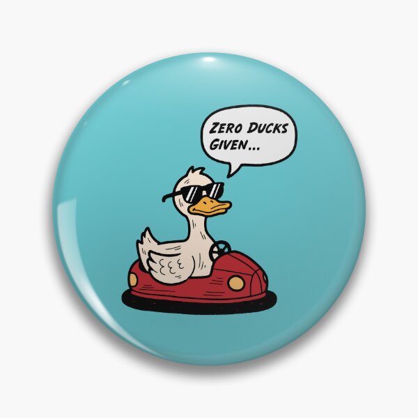 Item preview, Zero Ducks Given designed and sold by RetroChunky®.