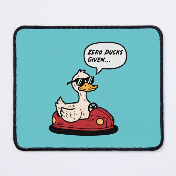 Item preview, Zero Ducks Given designed and sold by RetroChunky®.
