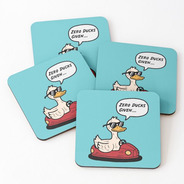 Item preview, Zero Ducks Given designed and sold by RetroChunky®.