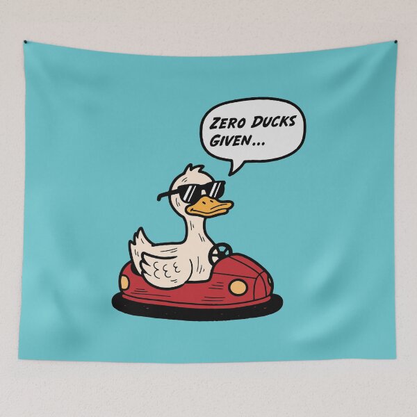 Item preview, Zero Ducks Given designed and sold by RetroChunky®.
