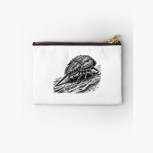 Item preview, Vintage Woodcut Horseshoe Crab Illustration designed and sold by DuckOddity.
