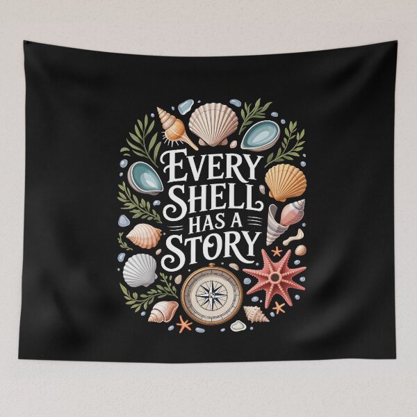 Item preview, Every Shell Has A Story Coastal Explorer designed and sold by MooonTees.