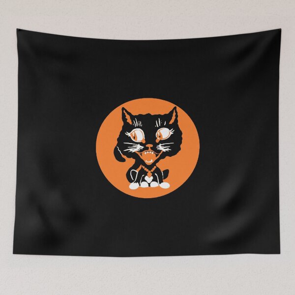 Item preview, Halloween Black Cat designed and sold by longneckgoosie.