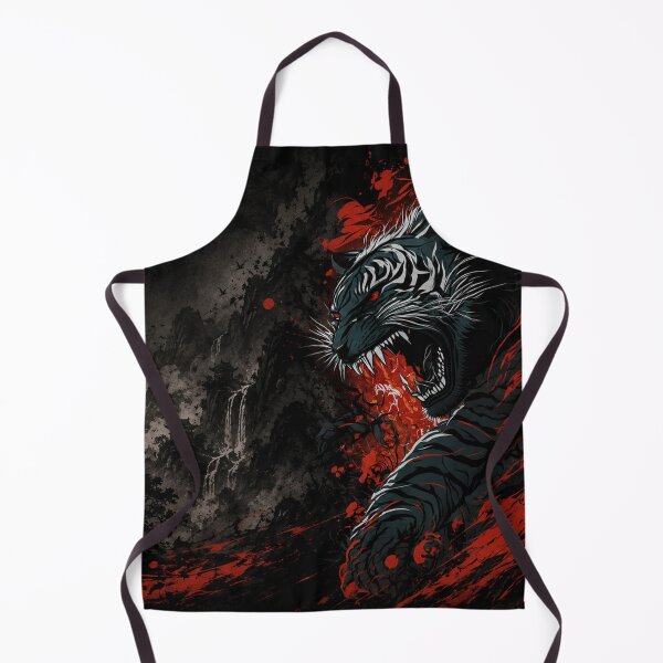 Item preview, Black Tiger Rising | Dark Martial Spirit designed and sold by Fei Long Design Hub.