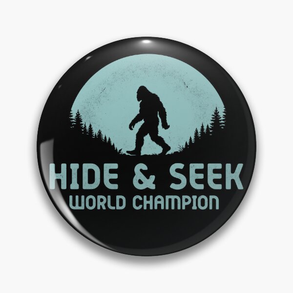 Item preview, Hide and Seek World Champion - Bigfoot Sasquatch Urban Legend designed and sold by clickbongski.