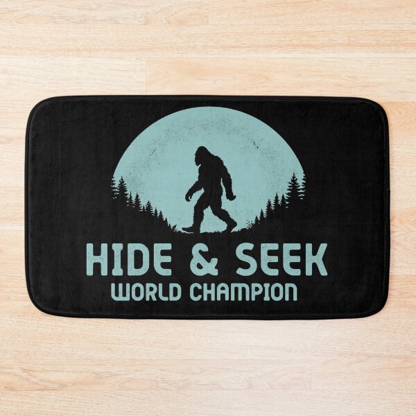 Item preview, Hide and Seek World Champion - Bigfoot Sasquatch Urban Legend designed and sold by clickbongski.