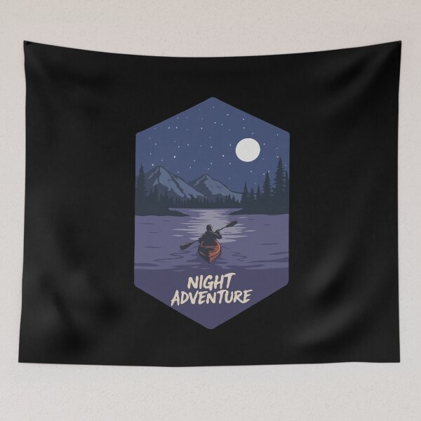 Item preview, Night Adventure Kayak  designed and sold by Catzura.