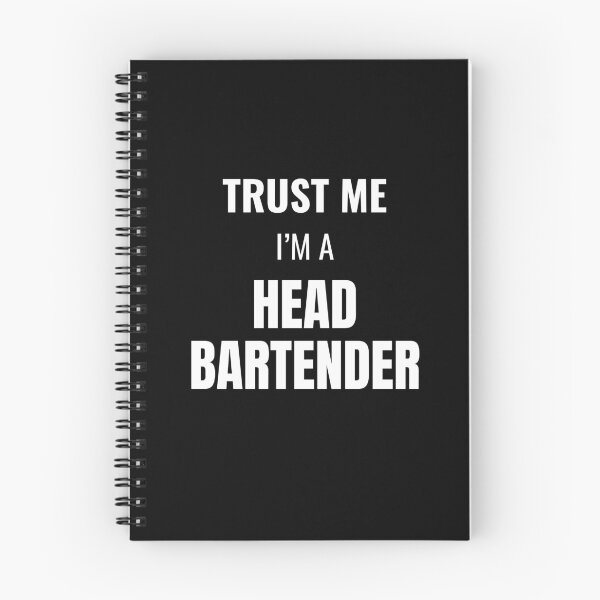 Item preview, Trust Me I'm a Head Bartender (White) designed and sold by ShipCrewNation.