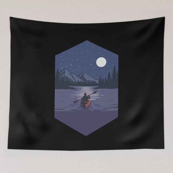 Item preview, Night Adventure Kayak  designed and sold by Catzura.
