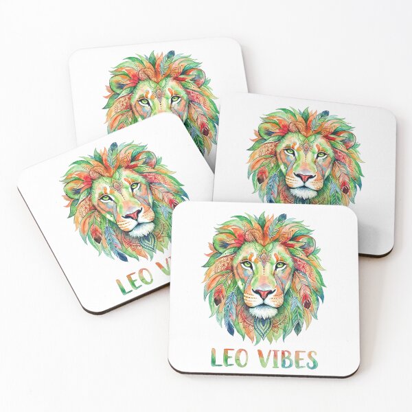 Item preview, Leo Vibes Acuarela León designed and sold by Debbie Schulte.