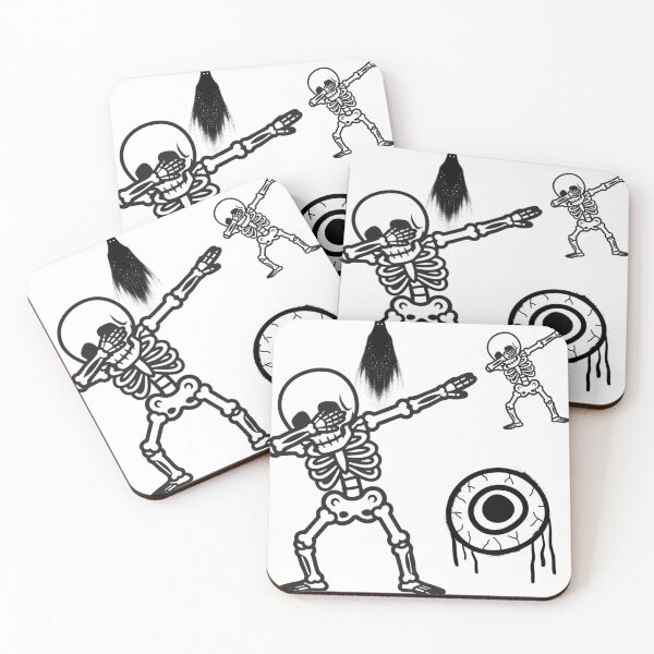 Item preview, Spooky Dabbing Skeleton | Halloween Skeleton Bundle | Creepy Cute Graphics designed and sold by Emianartstudio.