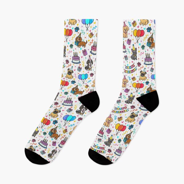 Item preview, Puppy Birthday Party Celebration Pattern designed and sold by CI Creative Design LLC.