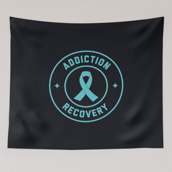 Item preview, Addiction Recovery Ribbon | Recovery Support Gift  #3 designed and sold by SalahBlt.