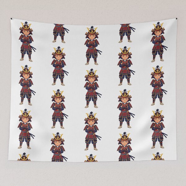 Item preview, Cute Chibi Samurai Warrior designed and sold by blindninja.