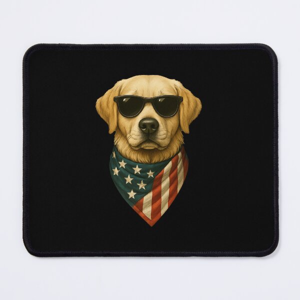Item preview, Cool Labrador Retriever American Flag Patriotic Dog designed and sold by artCreativeColony.