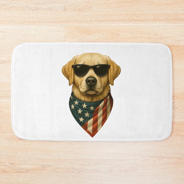 Item preview, Cool Labrador Retriever American Flag Patriotic Dog designed and sold by artCreativeColony.