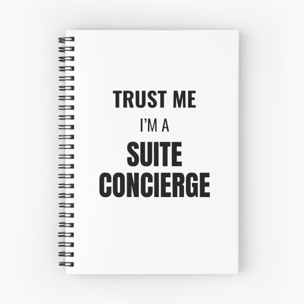Item preview, Trust Me I'm a Suite Concierge (Black) designed and sold by ShipCrewNation.