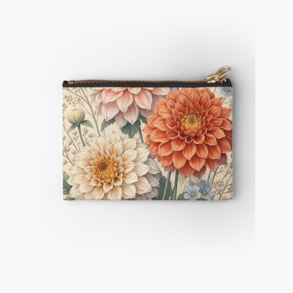 Item preview, Vintage Dahlia Botanical Illustration designed and sold by Rutvain.