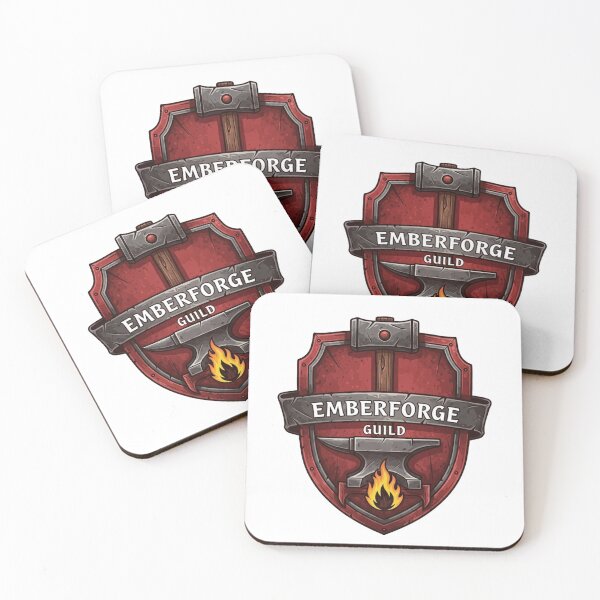 Item preview, Emberforge Guild: Legendary Blacksmiths Crest Emblem designed and sold by Dzblack.