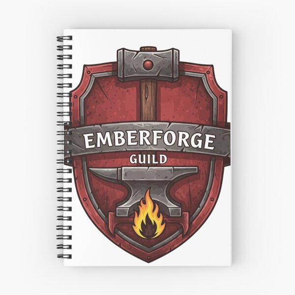 Item preview, Emberforge Guild: Legendary Blacksmiths Crest Emblem designed and sold by Dzblack.