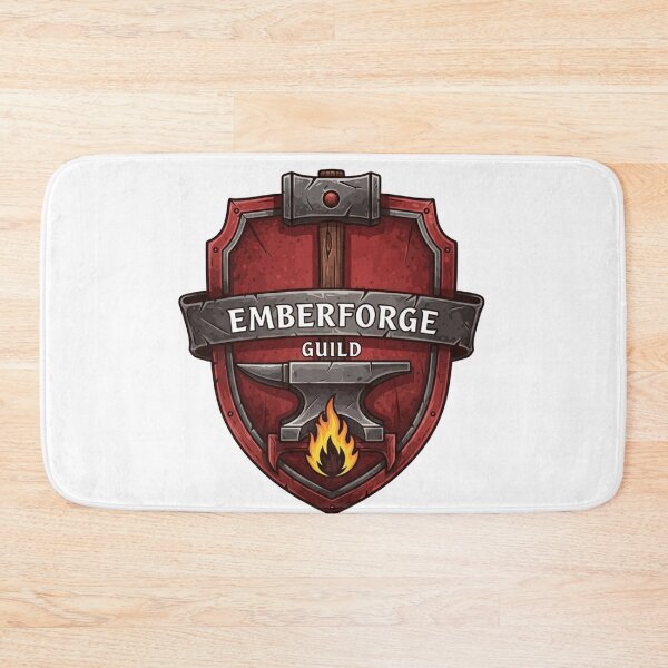 Item preview, Emberforge Guild: Legendary Blacksmiths Crest Emblem designed and sold by Dzblack.