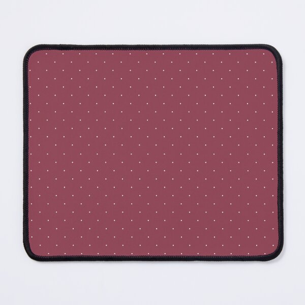 Item preview, Minimalist Burgundy Red Polka Dot Pattern  designed and sold by Skayana.