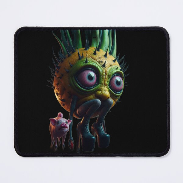 Item preview, Spiky Fruit Monster in Platform Boots with Piglet designed and sold by LujziWorld.