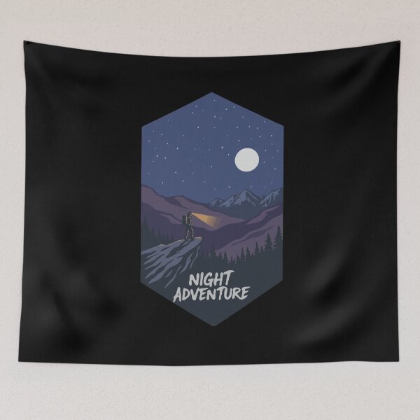 Item preview, Night Adventure Hiker designed and sold by Catzura.