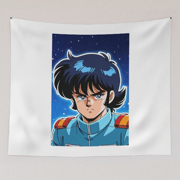 Item preview, Art - Emblematic Character from Space Battleship Yamato Anime, 1970s Nostalgia designed and sold by AnimeShin.
