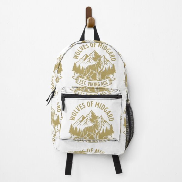 Item preview, Wolves of Midgard Gold Viking Heritage Design designed and sold by GabeMountainArt.