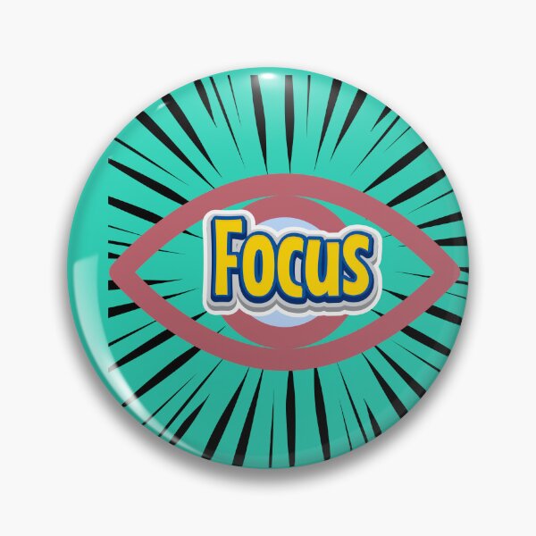 Item preview, Focus Eye Motivation Graphic | Stay Focused Minimalist Mindset Design designed and sold by Palette _Vibes.