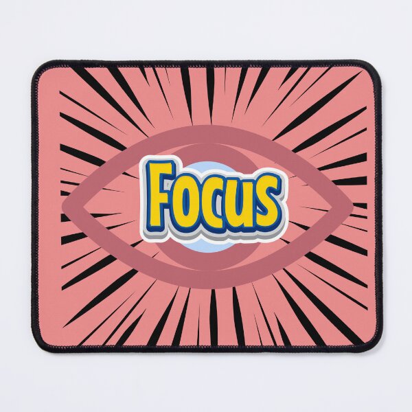 Item preview, Focus Eye Motivation Graphic | Stay Focused Minimalist Mindset Design designed and sold by Palette _Vibes.