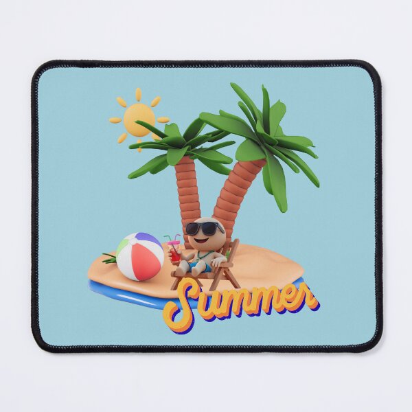 Item preview, Copy of Cute Summer Emoji Relaxing Beach Design designed and sold by A touch of creativity.