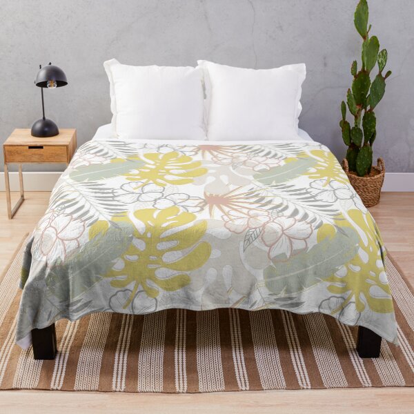 Item preview, Tropical Leaves Pattern - Monstera and Palm Leaf Botanical Design designed and sold by YourHue.
