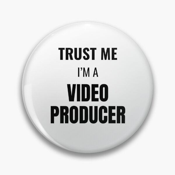Item preview, Trust Me I'm a Video Producer (Black) designed and sold by ShipCrewNation.