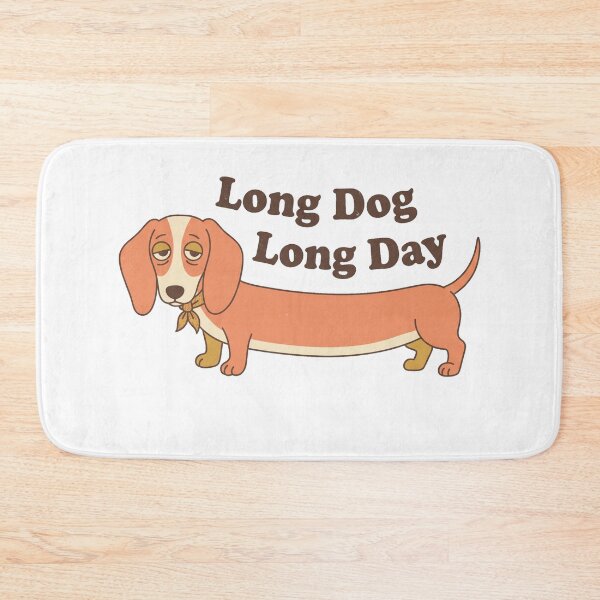 Item preview, Long Dog Long Day | Cozy Retro Dachshund Aesthetic Design designed and sold by jgoteiner.