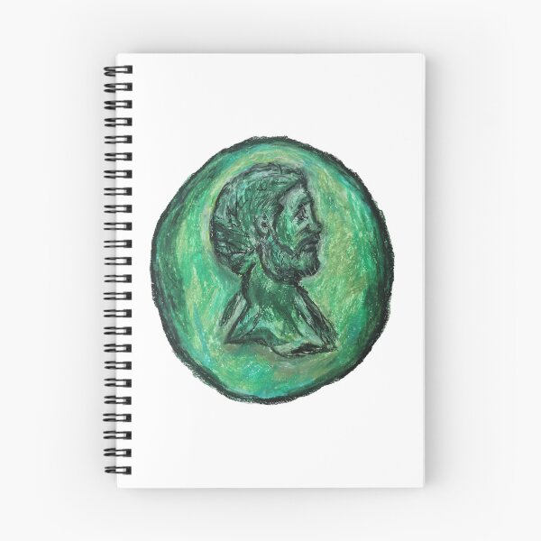 Item preview, Roman coin detecting find hand drawn oil pastel designed and sold by Finds designs .