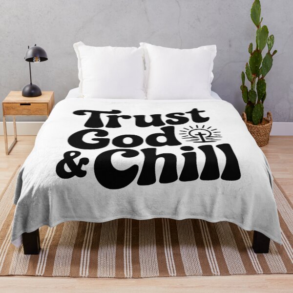 Item preview, Trust God & Chill designed and sold by Frank Ring.