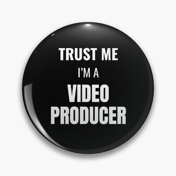 Item preview, Trust Me I'm a Video Producer (White) designed and sold by ShipCrewNation.