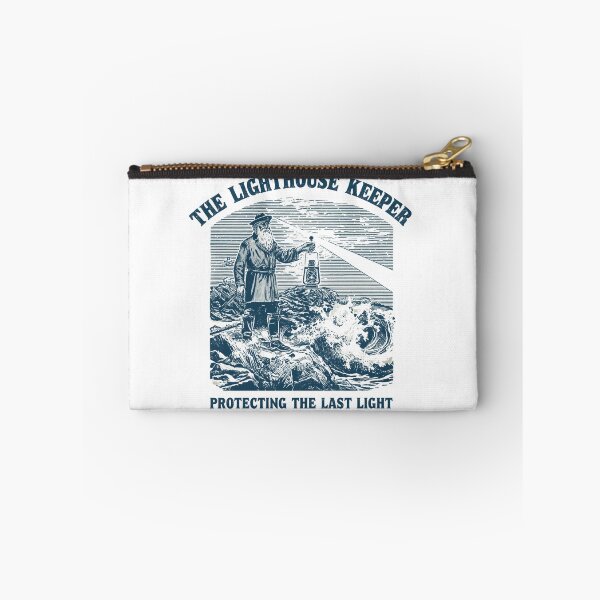 Item preview, The Lighthouse Keeper – Protecting the Last Light Vintage Nautical T-Shirt | Gothic Lighthouse Maritime Design designed and sold by Vvmd.
