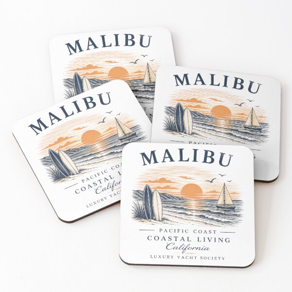 Item preview, Malibu Coastal Living Vintage Sunset Club designed and sold by MWSailingClub.