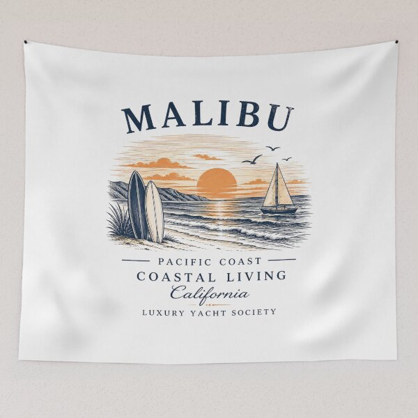 Item preview, Malibu Coastal Living Vintage Sunset Club designed and sold by MWSailingClub.