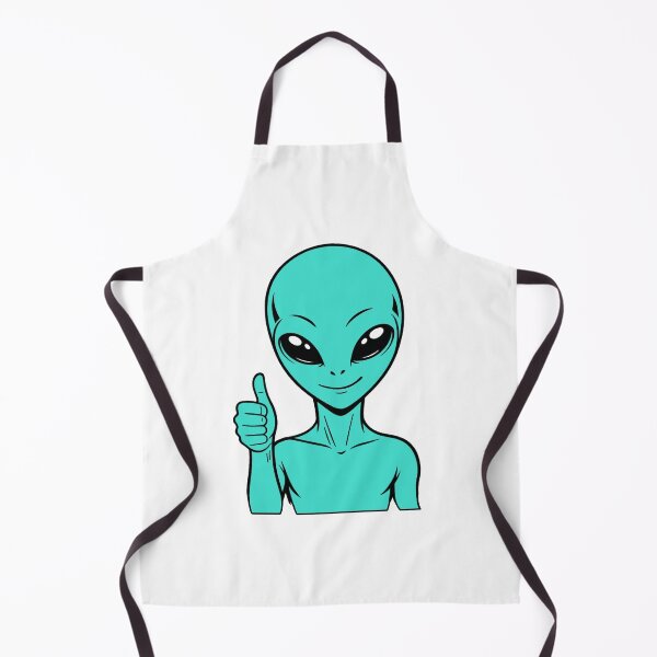 Item preview, ZORGO Alien Thumbs Up – Funny Space Alien Approval Sticker designed and sold by The-Visitors.