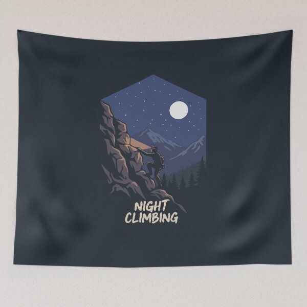 Item preview, Mountain Night Climbing designed and sold by Catzura.