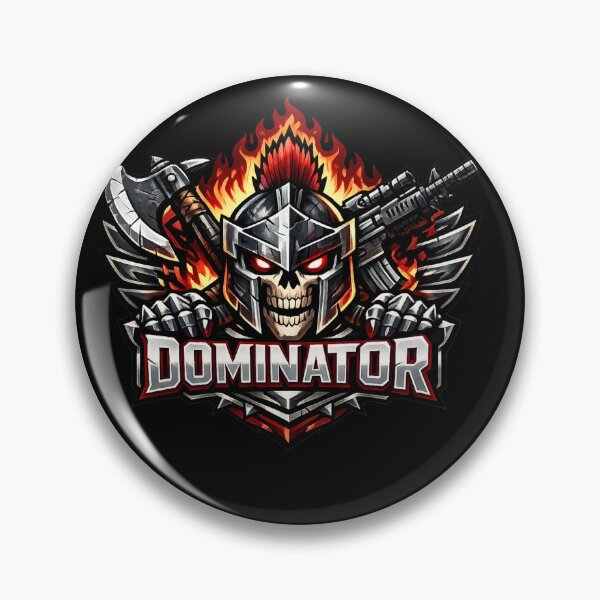 Item preview, Dominator Skull Warrior SVG | Bold Gaming Logo | Mascot Esports Design | PNG | Cricut | Silhouette | T-Shirt Print | Dark Emblem designed and sold by UrbanEchoHub.
