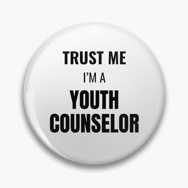 Item preview, Trust Me I'm a Youth Counselor (Black) designed and sold by ShipCrewNation.