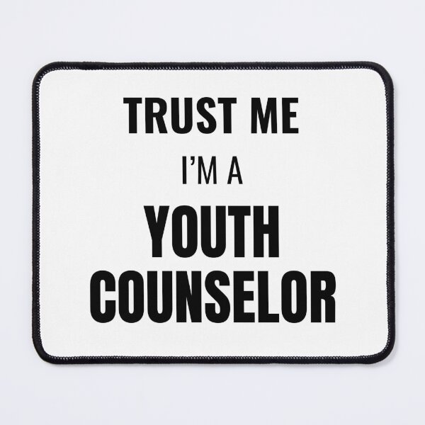 Item preview, Trust Me I'm a Youth Counselor (Black) designed and sold by ShipCrewNation.