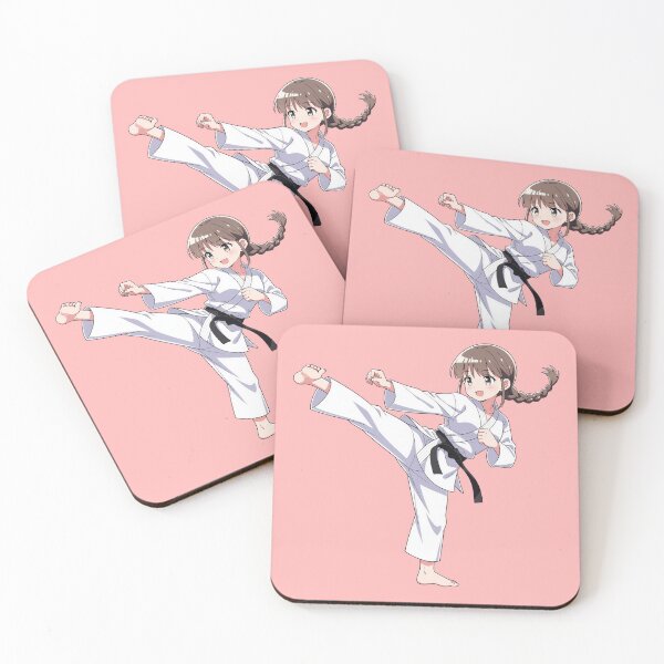 Item preview, Cute Martial Arts Kawaii Girl  designed and sold by blindninja.