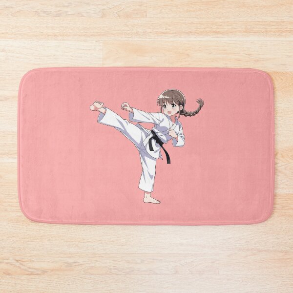 Item preview, Cute Martial Arts Kawaii Girl  designed and sold by blindninja.